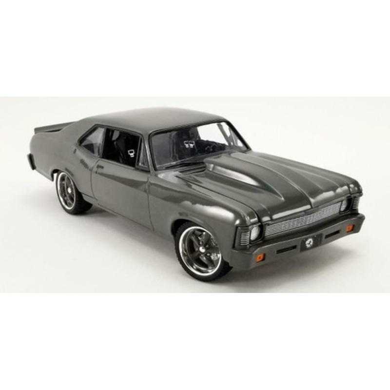 1/18 GMP 1970 Chevrolet Nova Street Fighter Destroyer (Grey) Diecast Car Model