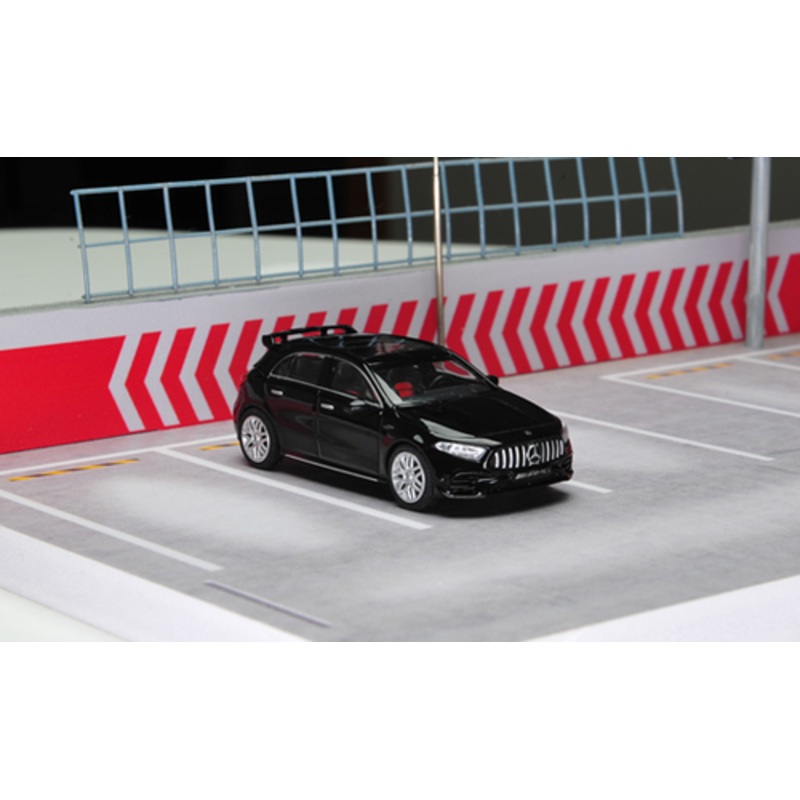 1/64 Kiloworks Mercedes Benz 2023 AMG A45 S Black
