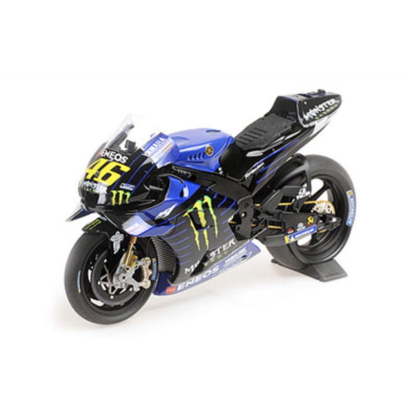 1/12 Minichamps 2020 Valentino Rossi Yamaha YZR-M1 #46 Test Sepang MotoGP Model