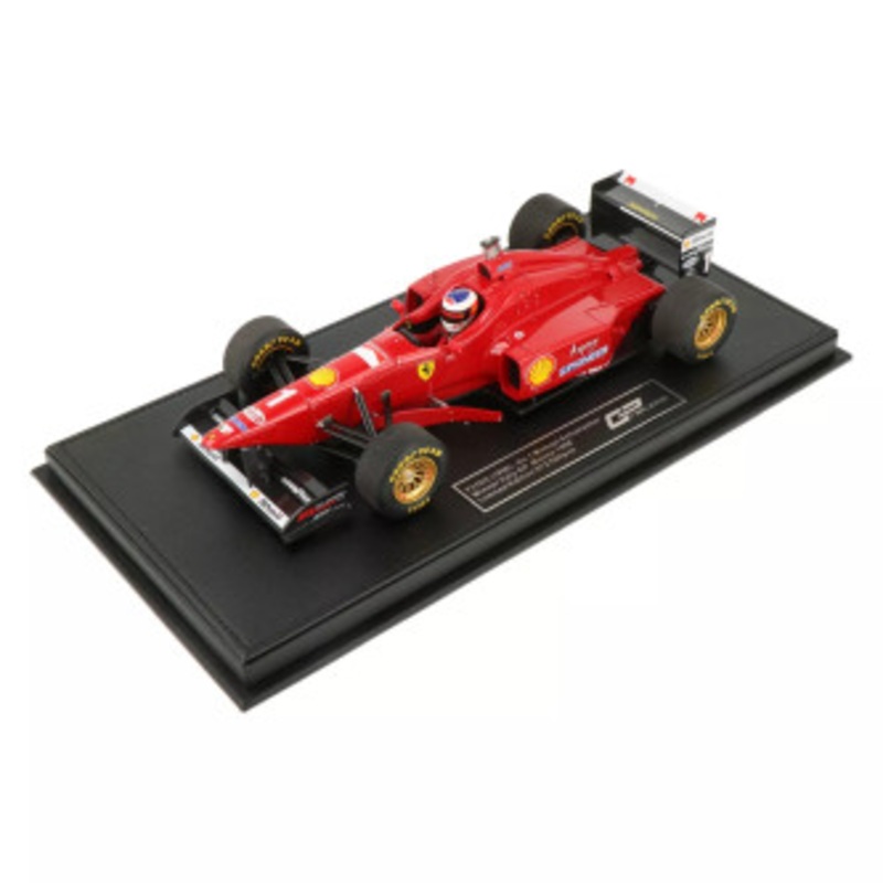 1/18 GP Replicas 1996 Formula 1 Michael Schumacher Ferrari F310 #1 Winner Italian GP Car Model with Driver Figure