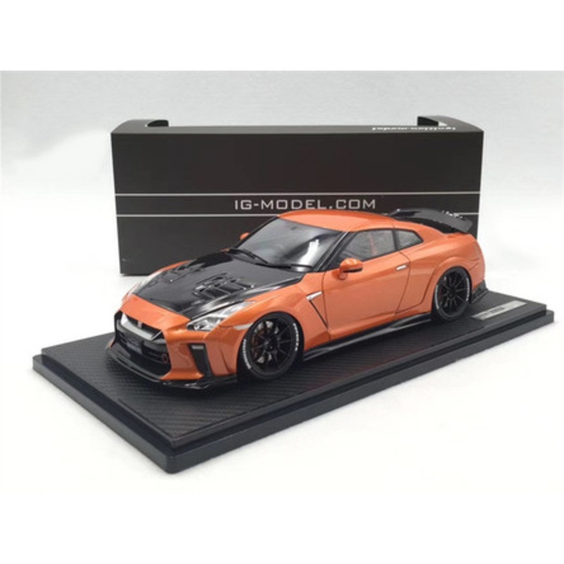 1/18 IG Ignition Model Nissan Top Secret GT-R GTR R35 (Orange) Resin Car Model