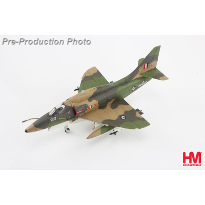 1/72 Hobby Master A-4K Skyhawk NZ6207, No.75 Squadron, RNZAF, New Zealand Diecast Model
