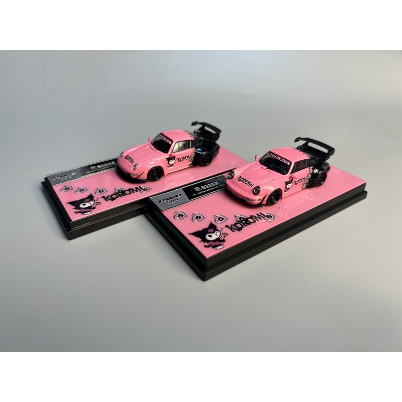 [Preorder] Decode 1:64 Porsche RWB Wide-Body Modified Kuromi Livery (2 Versions) RWB964