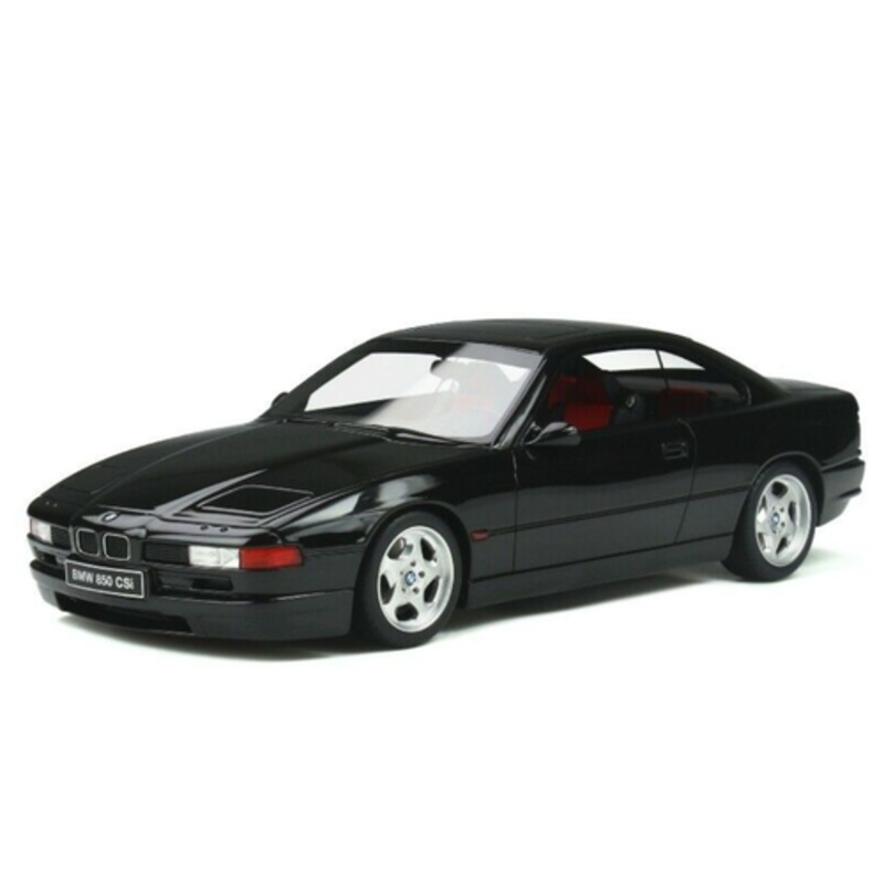 1/18 OTTO 1990 BMW 850 CSI (Black) Resin Car Model Limited