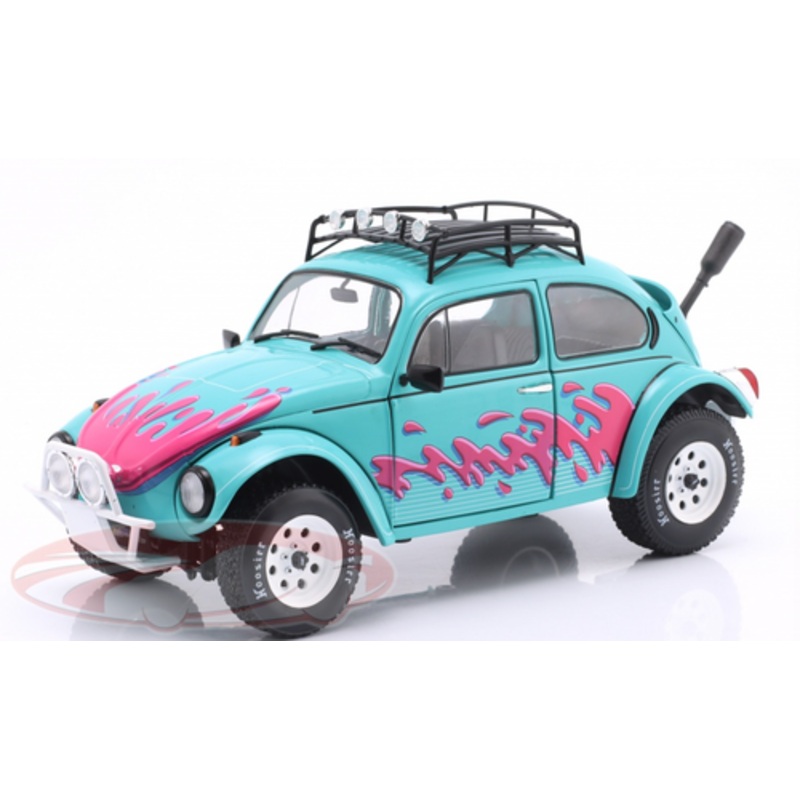 1/18 Solido 1976 Volkswagen Beetle All Road Miami Green Diecast Car Model