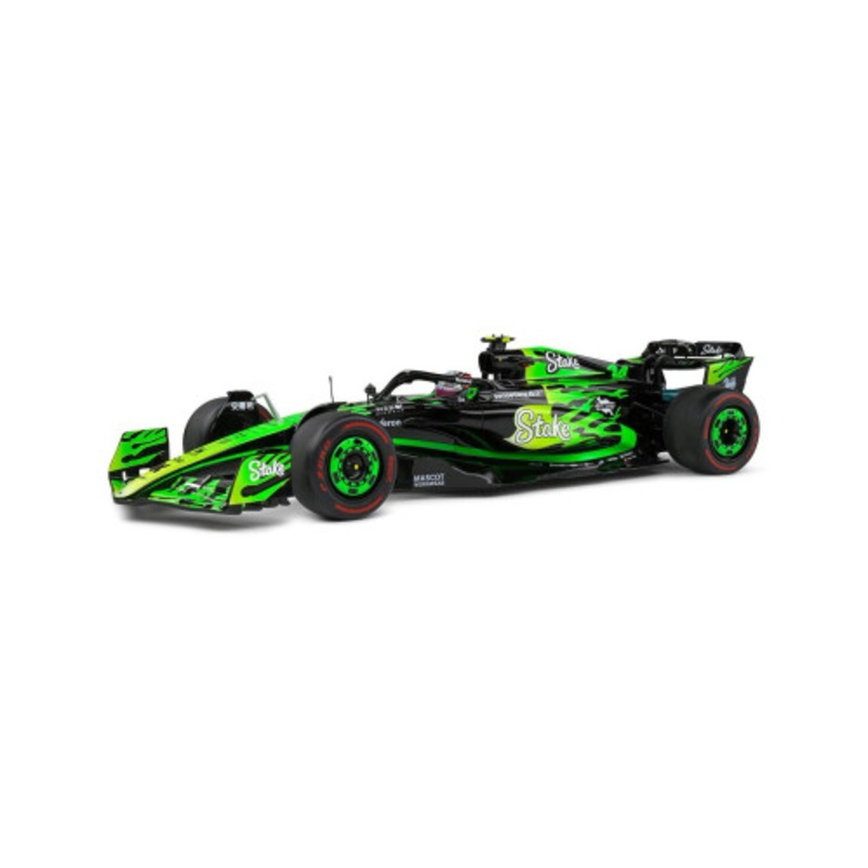 1/18 Solido 2024 Formula 1 Kick Sauber F1 Team C44 Valtteri Bottas Las Vegas GP Diecast Car Model