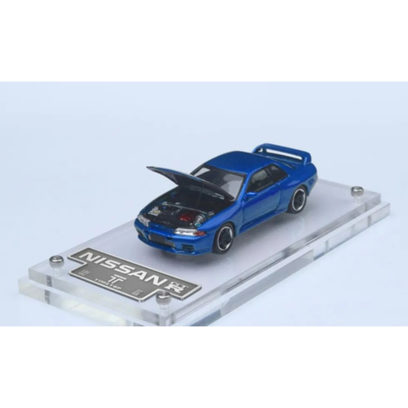 1/64 TimeTop Nissan GT-R GTR R32 (Blue) Car Model