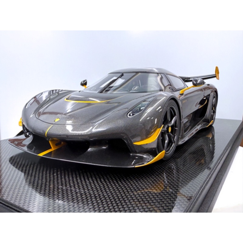 1/8 Frontiart Koenigsegg Jesko 7509 Carbon Gold Car Model Limited 50 Pieces