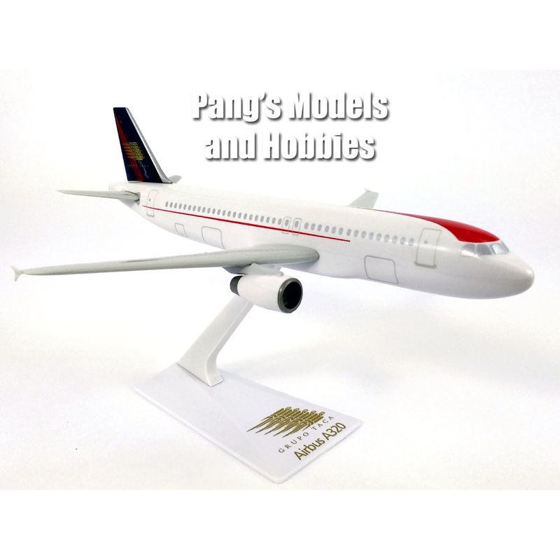 Airbus A320-200 (A320) Grupo TACA 1/200 Scale Model by Flight Miniatures