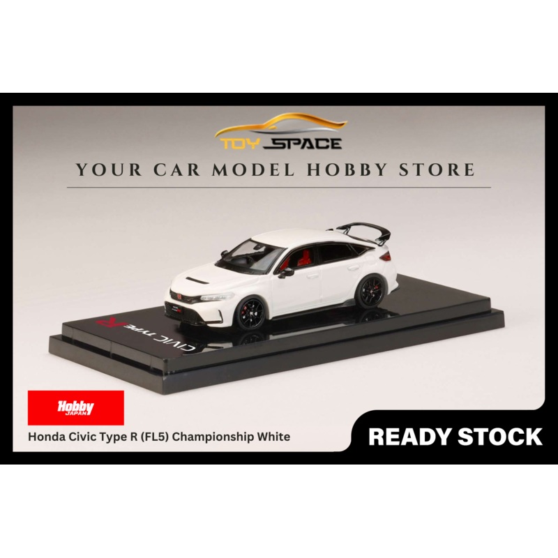 [HOBBY JAPAN] 1:64 Honda Civic Type R (FL5) Championship White