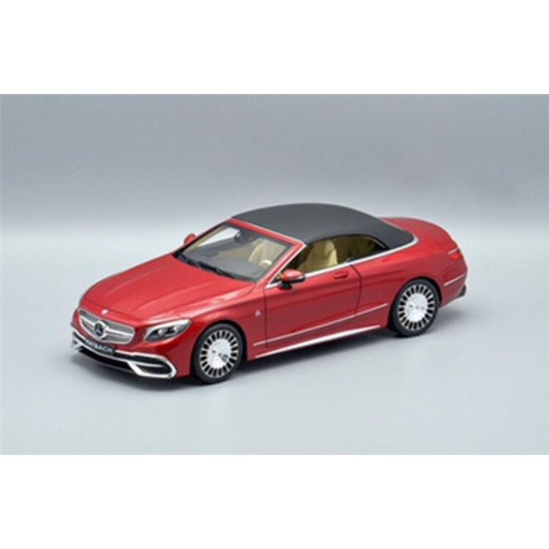 1/18 Dealer Edition Mercedes-Benz MB Maybach S-Class S-Klasse S650 Coupe Convertible (Red) Diecast Car Model