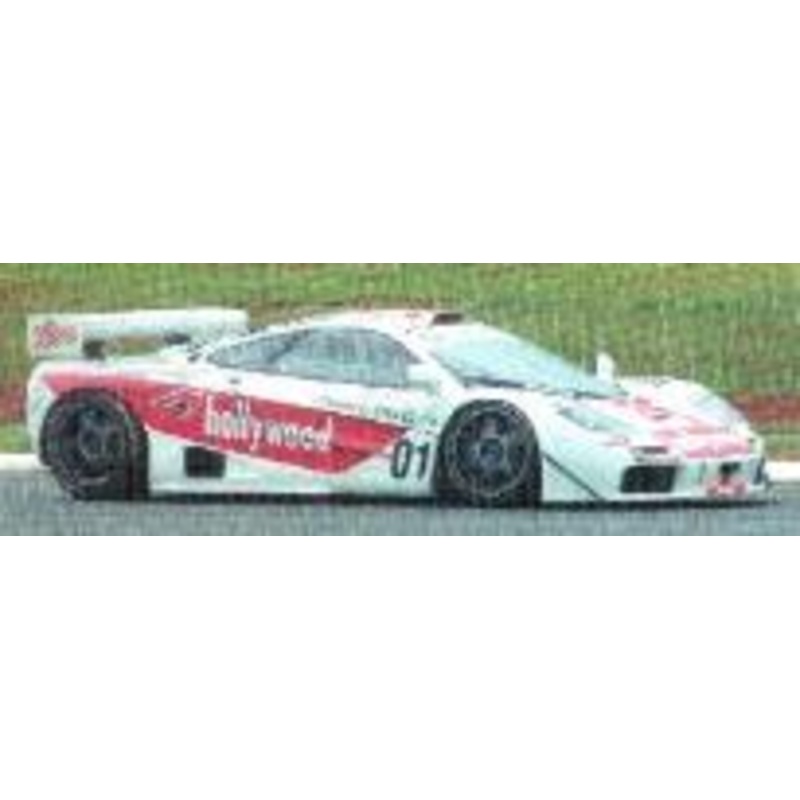 1/18 Solido 1996 McLaren F1 GTR Short Tail White #01 N. Piquet, J.Cecotto 2 Horas De Brasilia Diecast Car Model