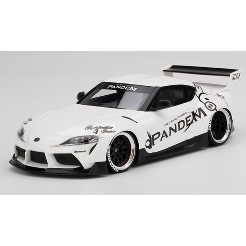 1/18 Top Speed Pandem Toyota GR Supra V1.0 (White) Resin Car Model