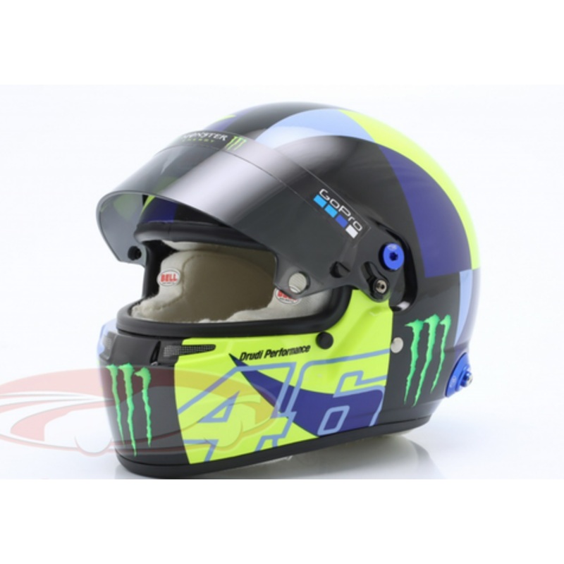 1/2 Bell 2022 Valentino Rossi Audi R8 LMS GT3 #46 GT World Challenge Europe Helmet Model