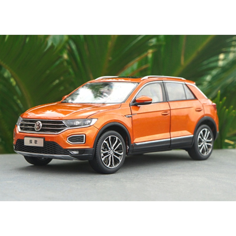1/18 Dealer Edition Volkswagen VW T-ROC TROC (Orange) Diecast Car Model