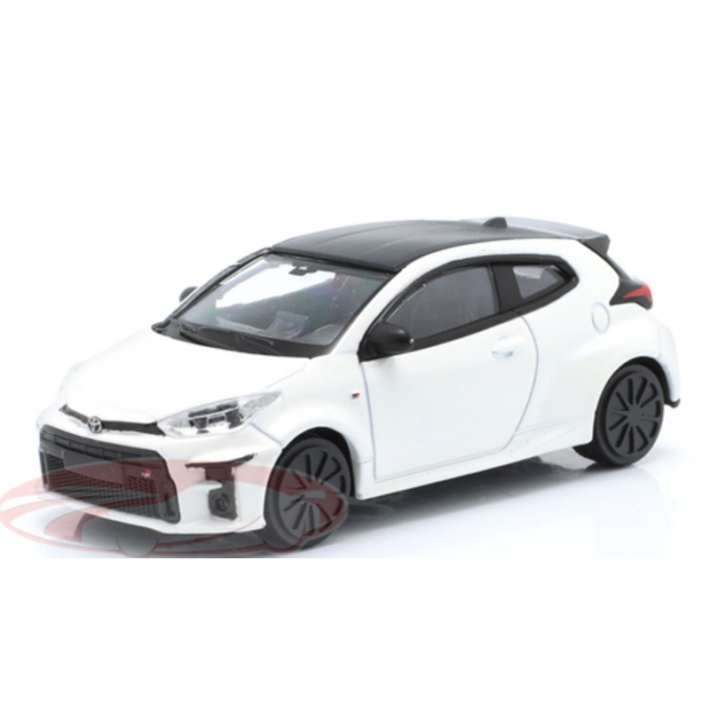 1/43 BBurageo 2024 Toyota GR Yaris (White) Diecast Car Model