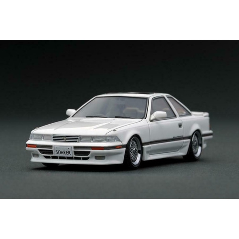 1/43 IG Ignition Model Toyota Soarer (Z20) 2.0GT-Twin (White) Car Model