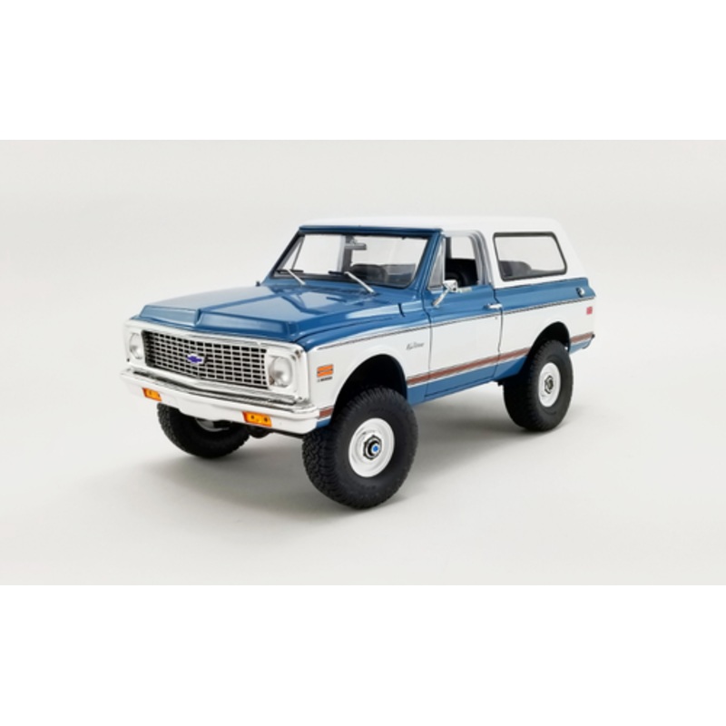 1/18 ACME 1972 Chevrolet Chevy Blazer K/5 K5 (Blue) Diecast Car Model