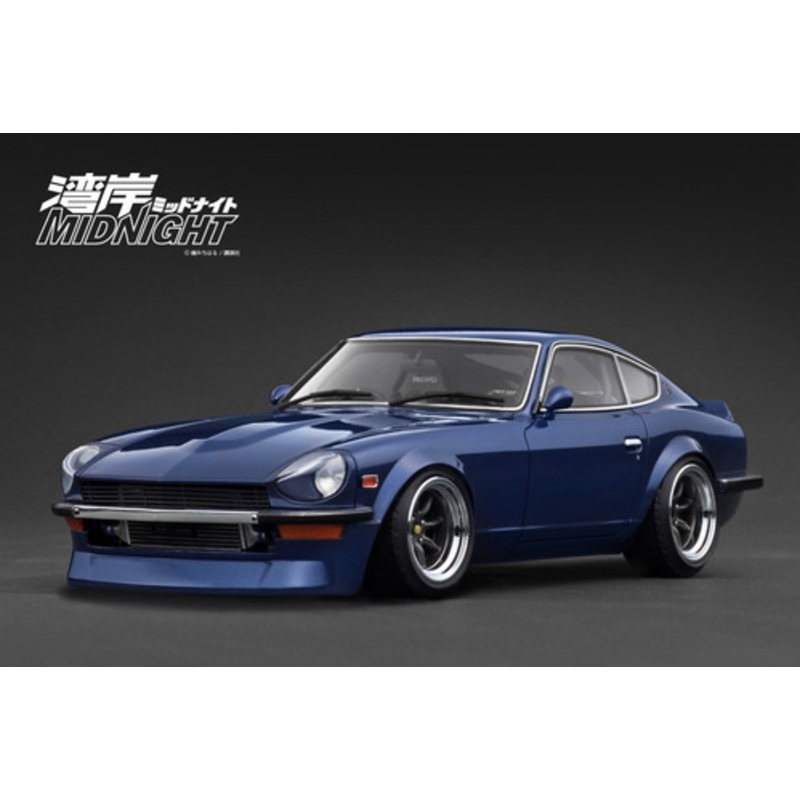 1/18 IG Ignition Model Nissan Fairlady Z S30 (Blue) Midnight Devil's Z Car Model