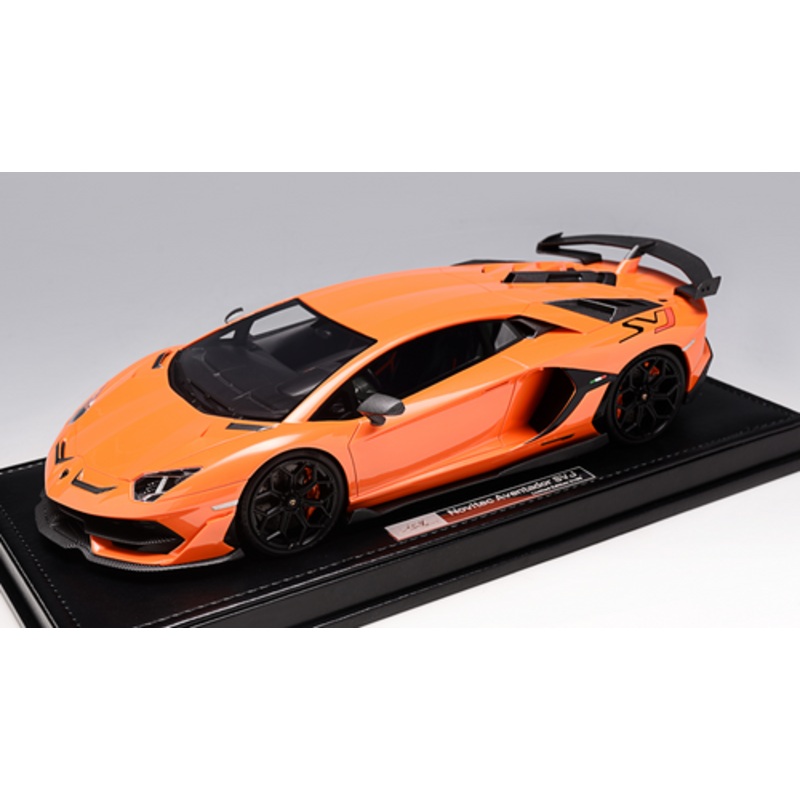 1/18 Ivy Lamborghini Novitec Aventador SVJ (Arancio Altas Orange) Resin Car Model Limited 99 Pieces
