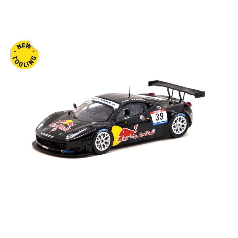 Tarmac Works 1:64 Ferrari 458 Italia GT3 GT TOUR 2011 S.Loeb / B. Hernandez