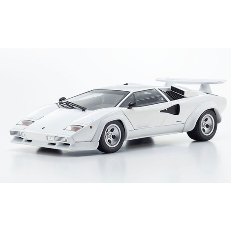 1/18 Kyosho Lamborghini Countach LP400S LP 400S (White) Diecast Car Model