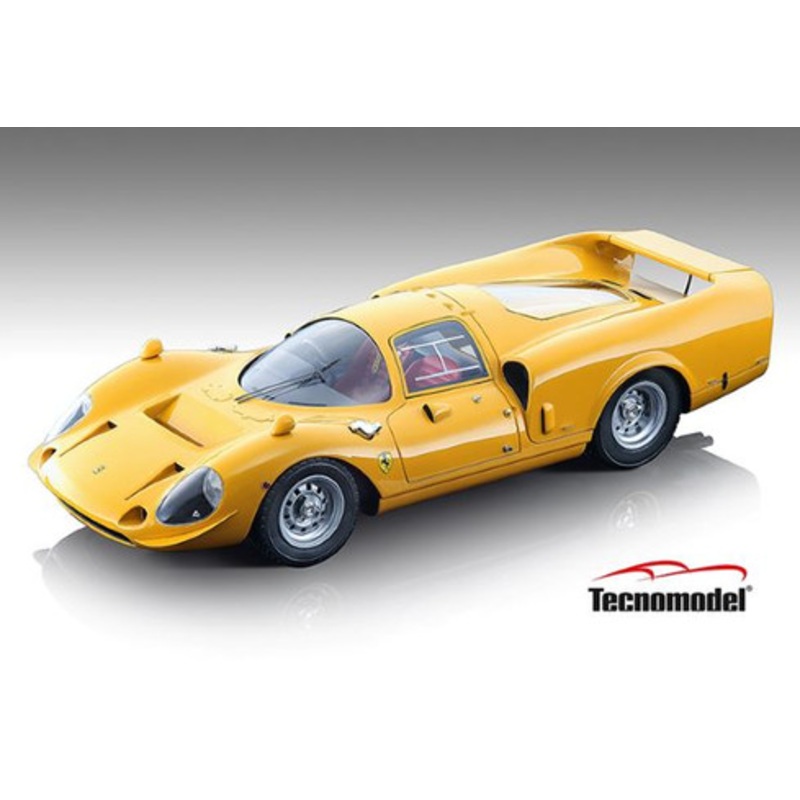 1/18 Technomodel 1967 Ferrari 365 P2/3 Drogo Press Version (Modena yellow ) Resin Car Model Limited 60 Pieces