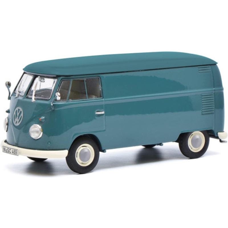 1/32 Schuco Volkswagen VW T1 Box Van (Blue) Car Model