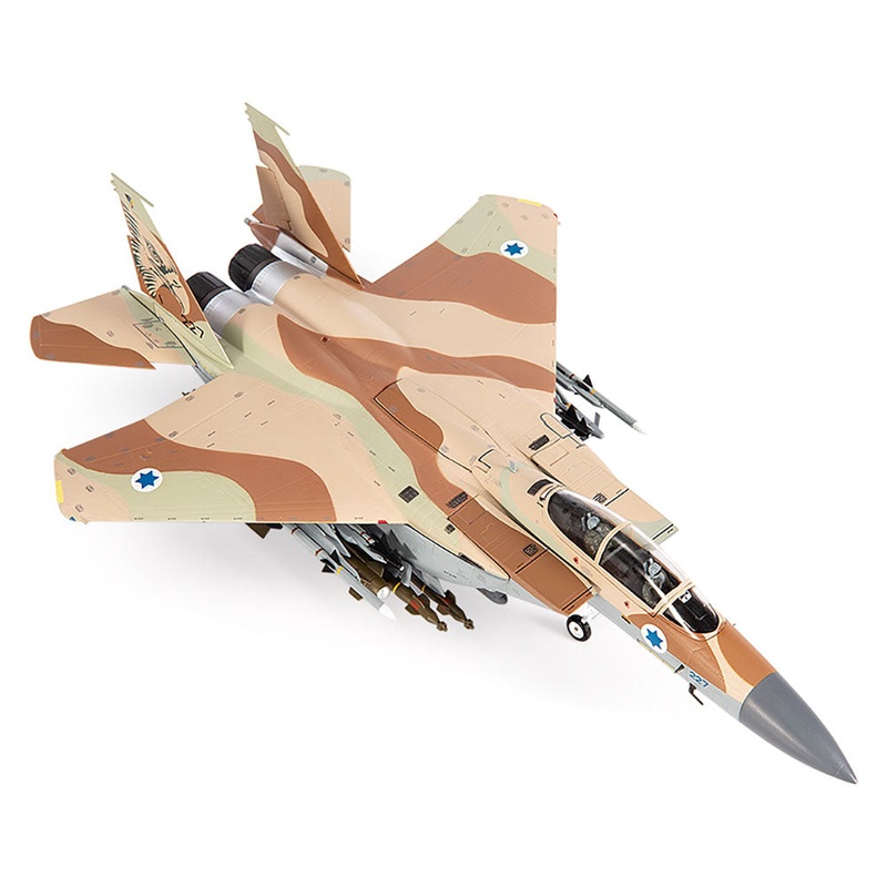 F-15I F-15 Eagle - Ra'am 69 Squadron "The Hammers Squadron", Israeli Air Force 2015 - 1/72 Diecast Model by JC Wings