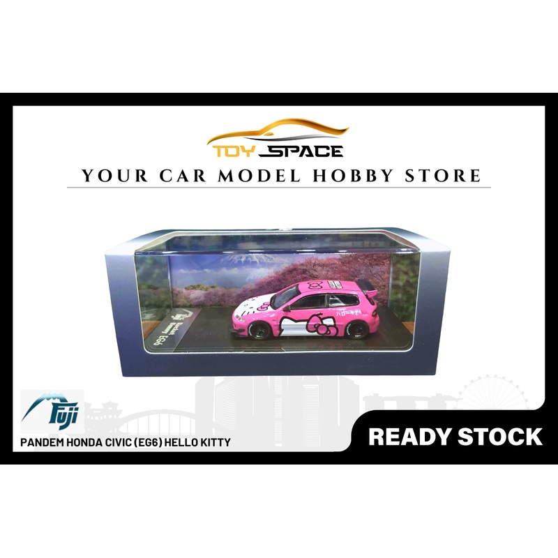 [FUJI] 1:64 Pandem Honda Civic (EG6) Hello Kitty