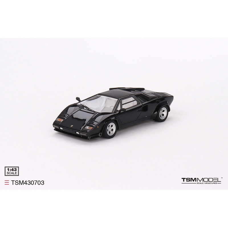 TSM 1:43 Lamborghini Countach 5000S Black