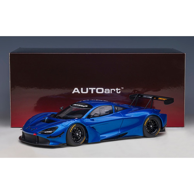 1/18 AUTOart Mclaren 720S GT3 (Azure Blue Metallic) Car Model
