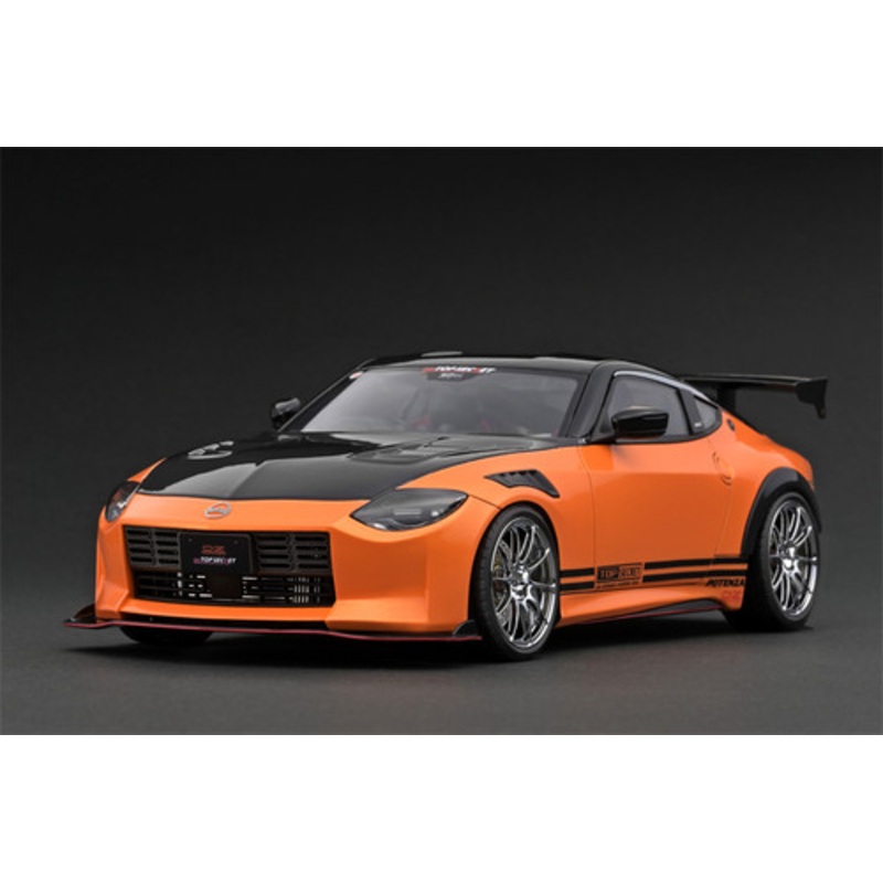 1/18 Ignition Model Nissan Top Secret Fairlady Z (RZ34) (Orange Metallic) Car Model