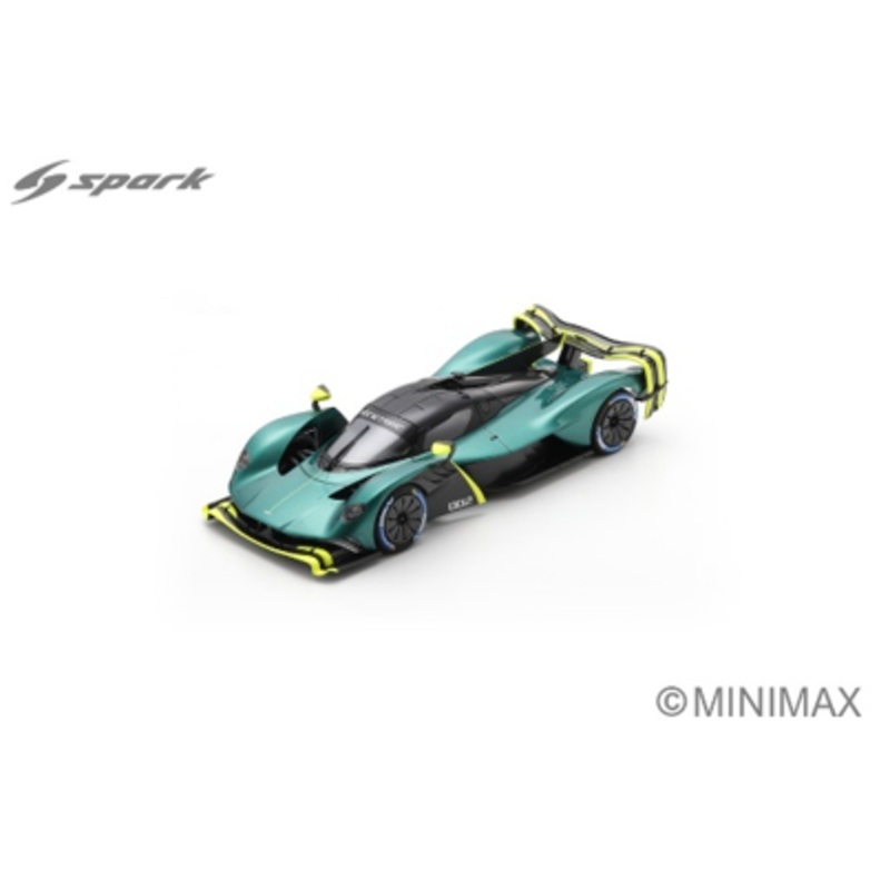 1/43 Spark 2022 Aston Martin Valkyrie AMR Pro (Green) Car Model