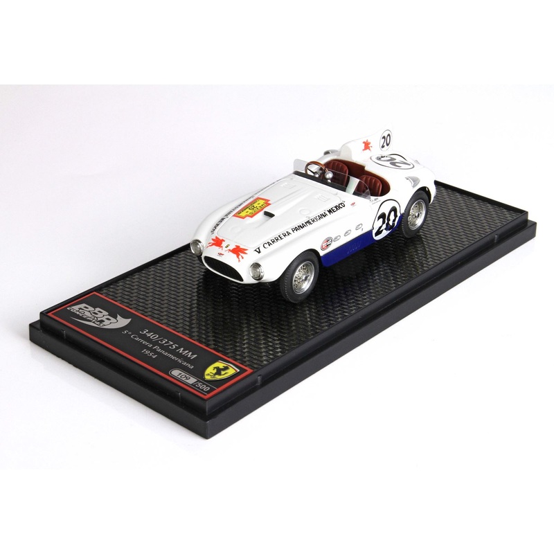 Ferrari - 340-375 MM Sn 0286AM - 1:43 (1954) V Carrera Panamericana - BBR
