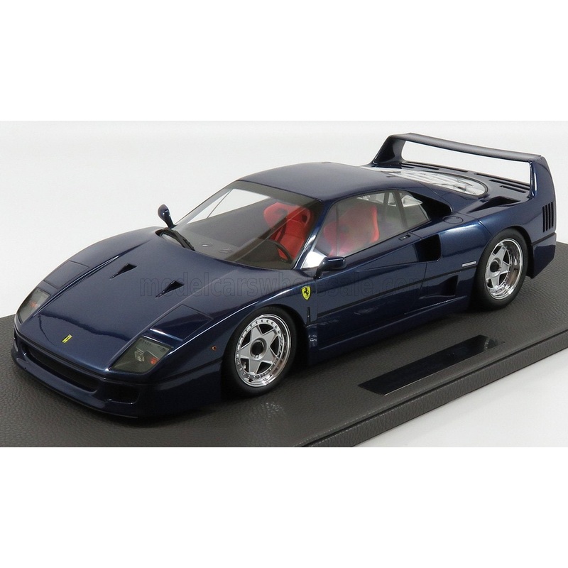 Ferrari - F40 1987 - 1/12 - Blue - Top Marques black