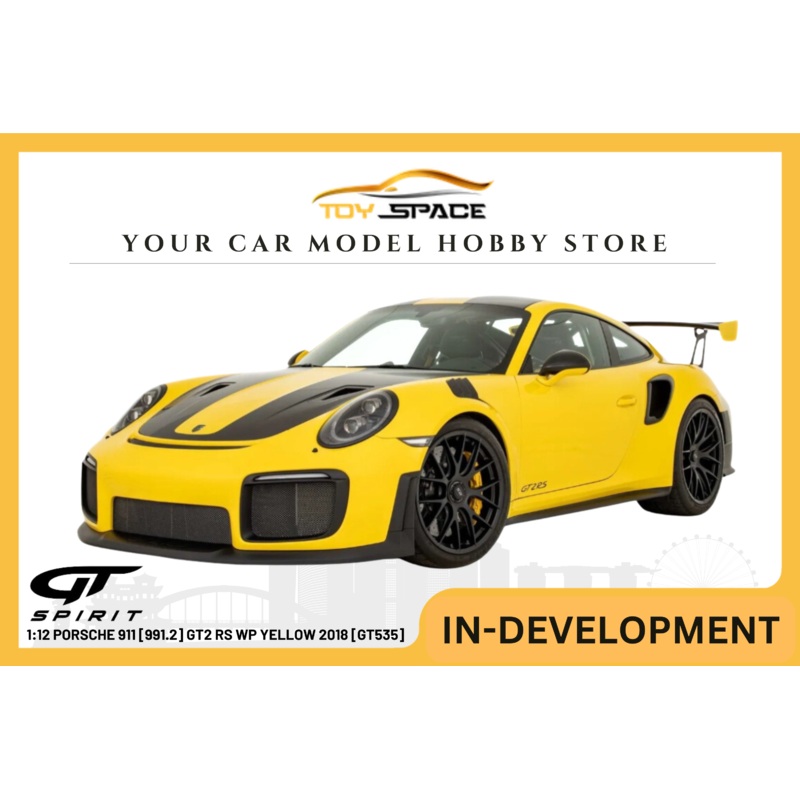 [GT SPIRIT] 1:12 Porsche 911 [991.2] GT2 RS WP Yellow 2018 [GT535]