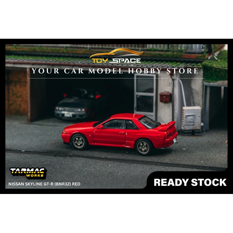 [TARMAC WORKS] 1/64 Nissan Skyline GT-R (BNR32) Red - J-Collection