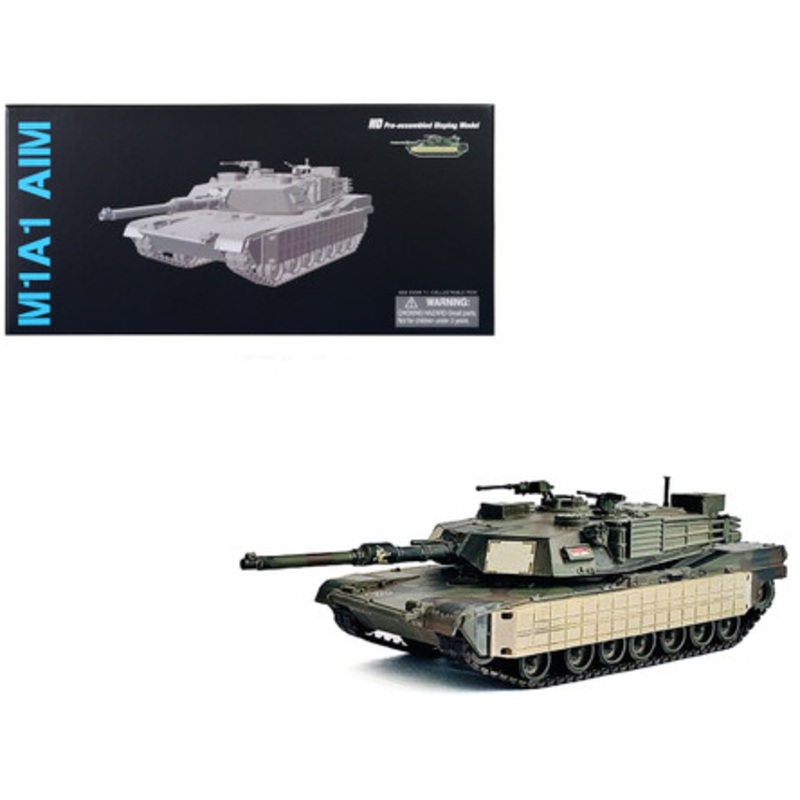 United States M1A1 AIM TUSK Tank "1-4 Cav 'Quarterhorse' 1st Infantry Division Iraq" (2004) "NEO Dragon Armor" Series 1/72 Plastic Model by Dragon Models