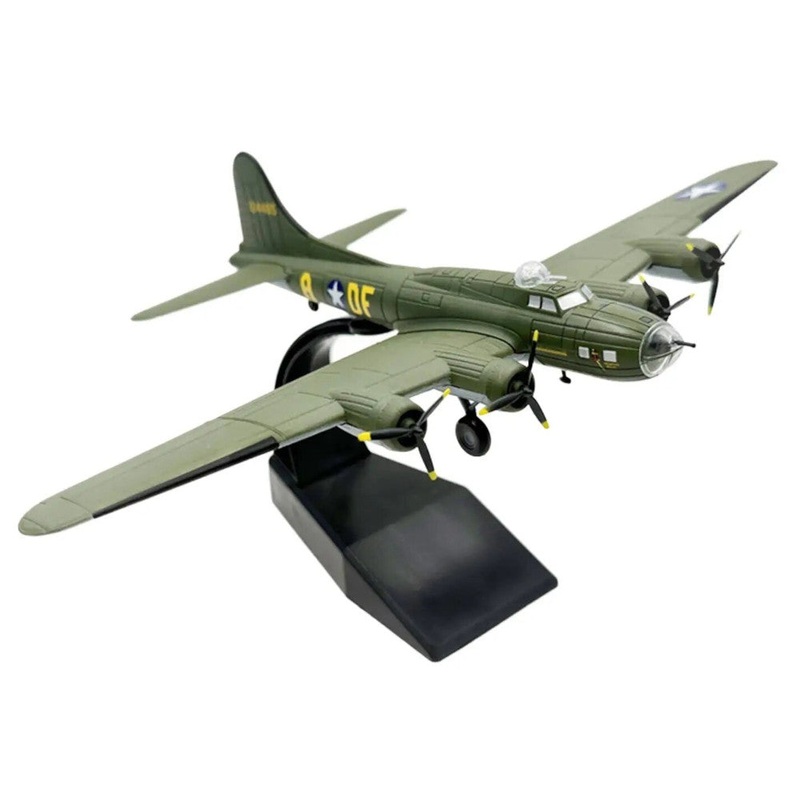 Boeing B-17 Flying Fortress "Memphis Belle" USAAF 1942 1/144 Scale Diecast Metal Model - Unbranded