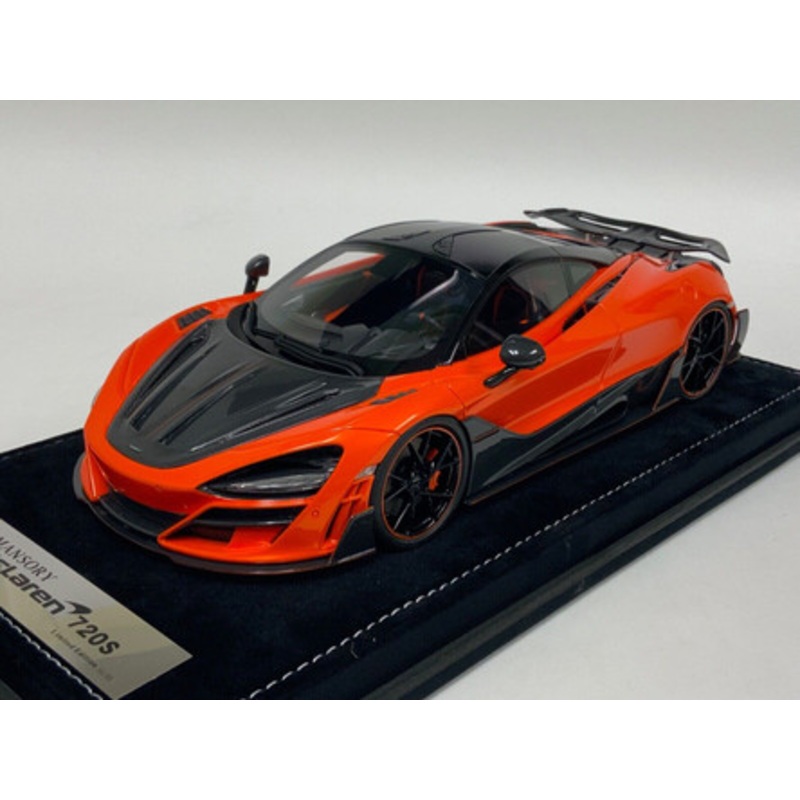 1/18 Timothy & Pierre McLaren 720S Mansory (Orange) Car Model Limited 90 Pieces