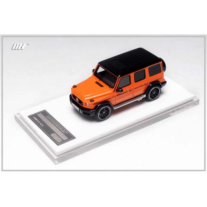 1/64 Motorhelix Mercedes-Benz Mercedes G-Class G-Klasse G63 AMG (Orange) Car Model Limited 499