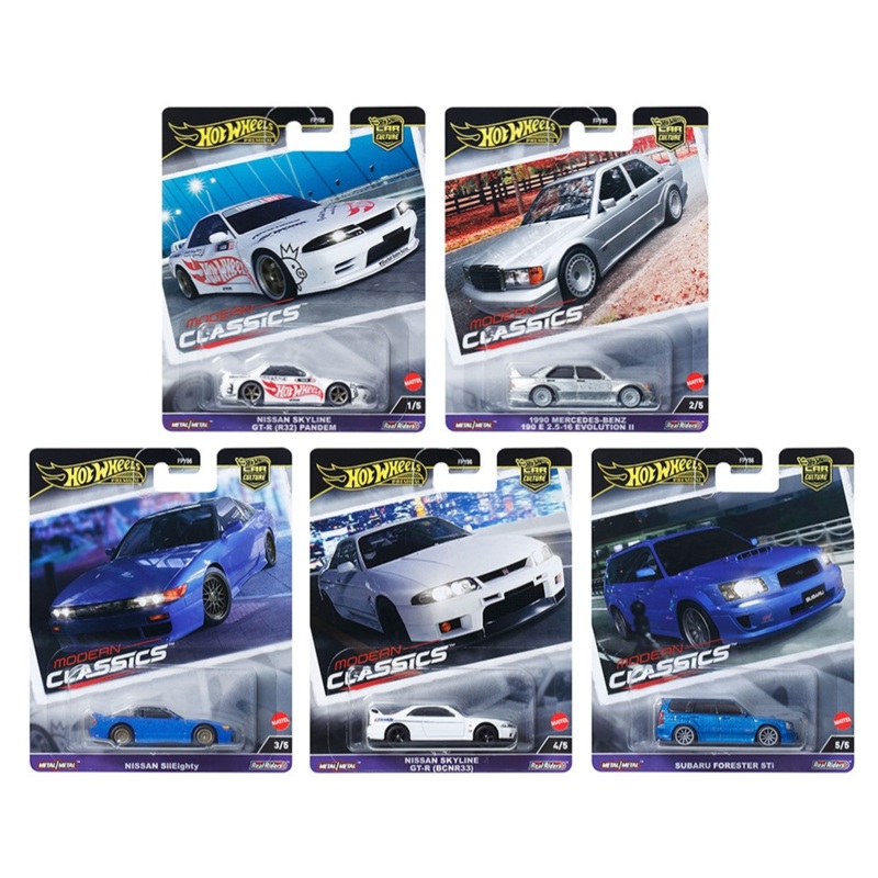[Preorder] Hot Wheels 1:64 car Culture 2024 E case  Modern Classics  FPY86-961E