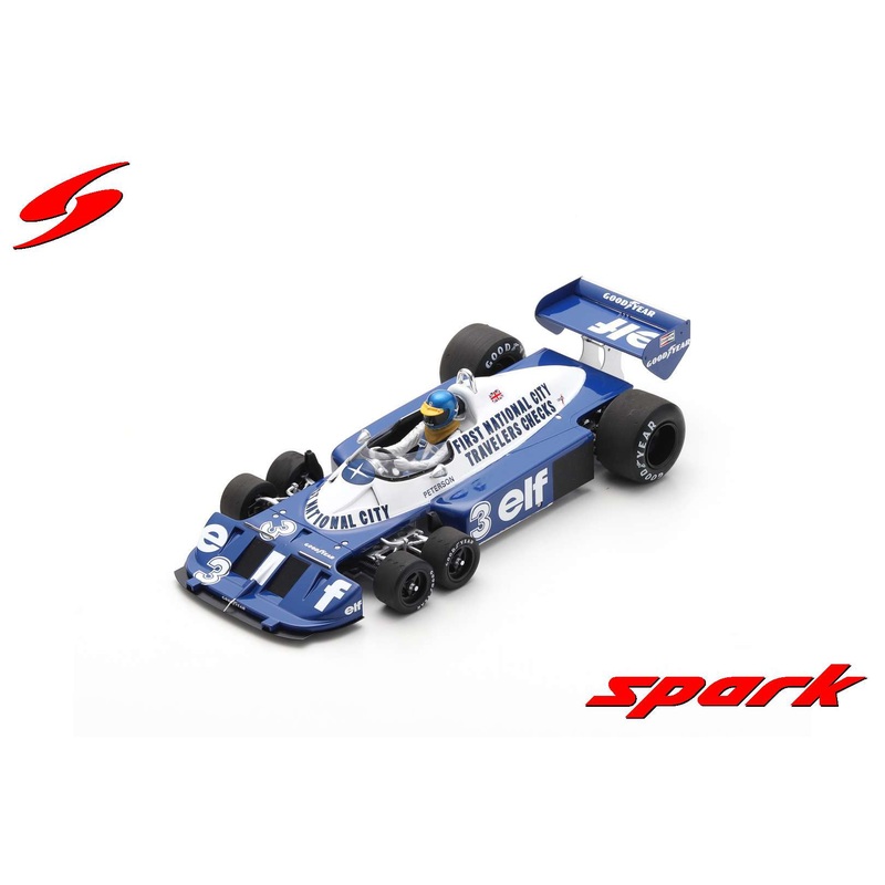 Tyrrell P34 - Ronnie Peterson - Italian GP 1977 - 1:18 - Spark