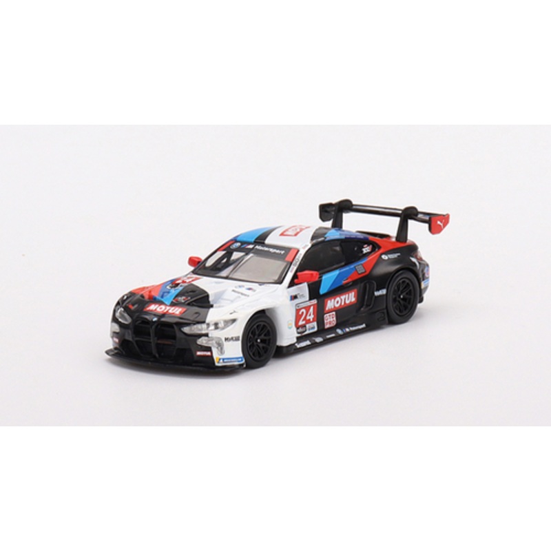 1/64 Mini GT BMW M4 GT3 #24 BMW Team RLL 2022 IMSA Daytona 24 Hrs Diecast Car Model