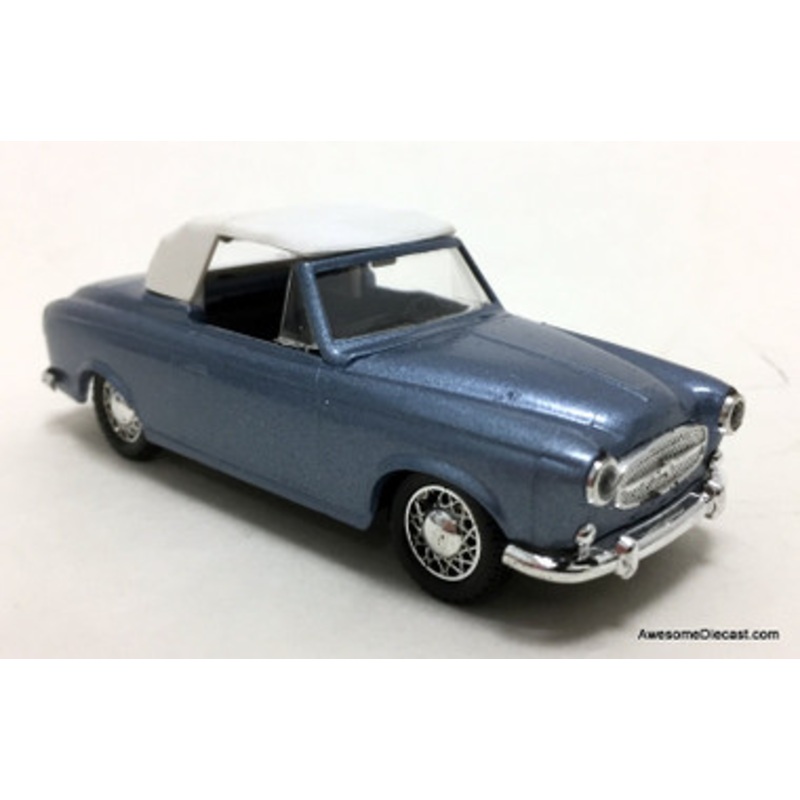 Verem 1:43 Peugeot 403 Convertible, Metallic Blue