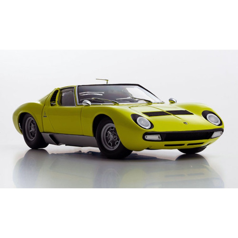 1/18 Kyosho Lamborghini Miura P400SV (Yellow) Diecast Car Model