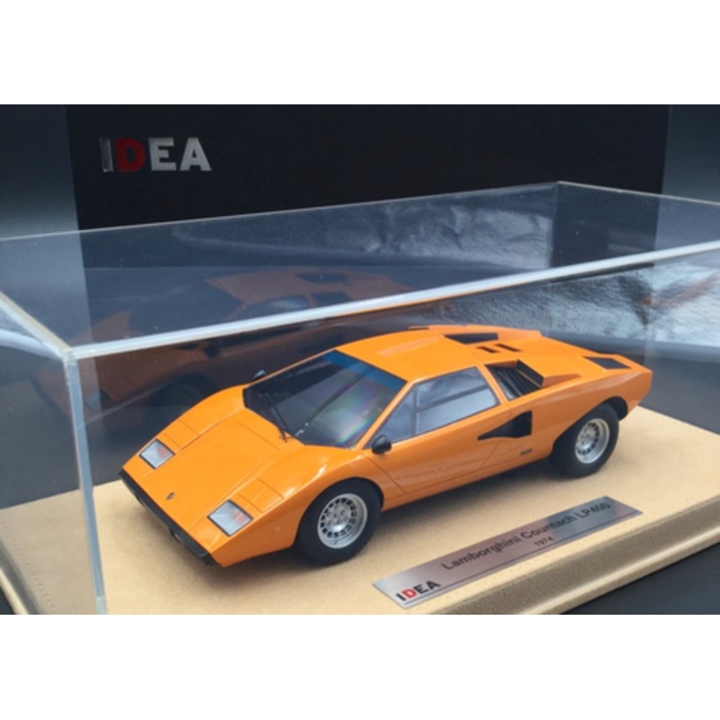 1/18 Makeup 1973 Lamborghini Countach LP400 (Orange) Car Model