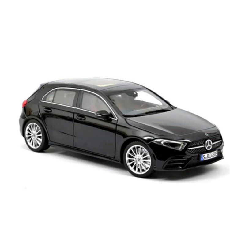 1/18 Norev 2018 Mercedes-Benz A-Class AMG Line (Black) Diecast Car Model