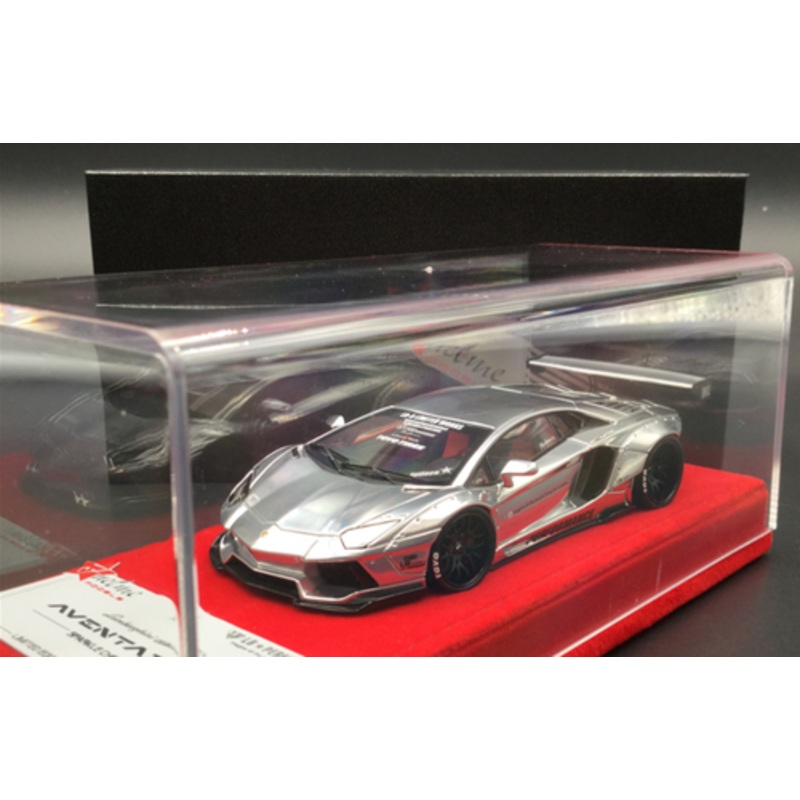 1/43 Fuelme Lamborghini Aventador LB works Sparkle Chrome Car Model